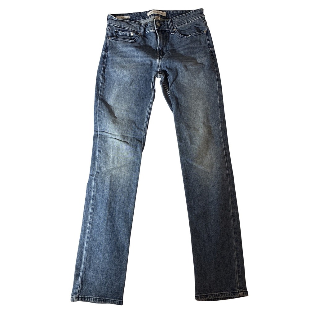 Calvin Klein Jeans Mens 30x32 Skinny Blue Denim Medium Wash Pants